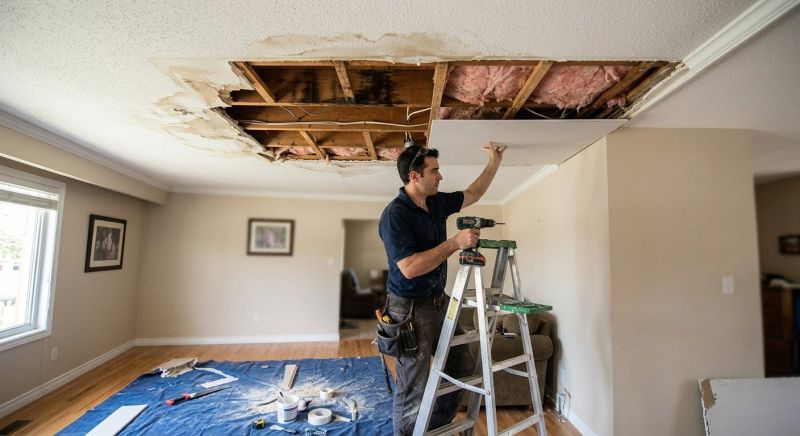 Ceiling Leak Repair Service in Houston, TX