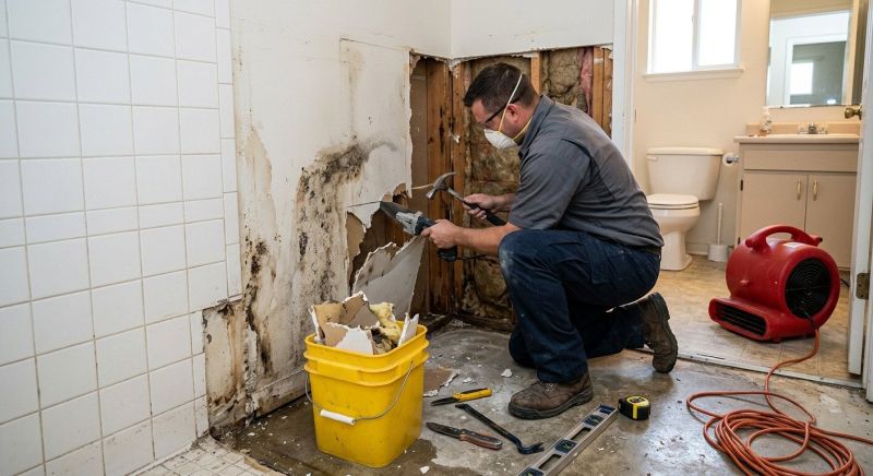 Bathroom Water Damage Repair in Houston, TX