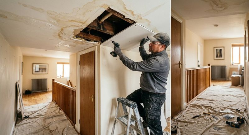 Water Damage Ceiling Repair in Charleston, SC